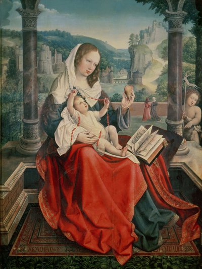Vergine e Bambino da Bernard van Orley